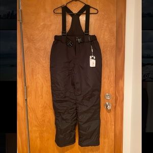 Black Snow Pants Size L (New)